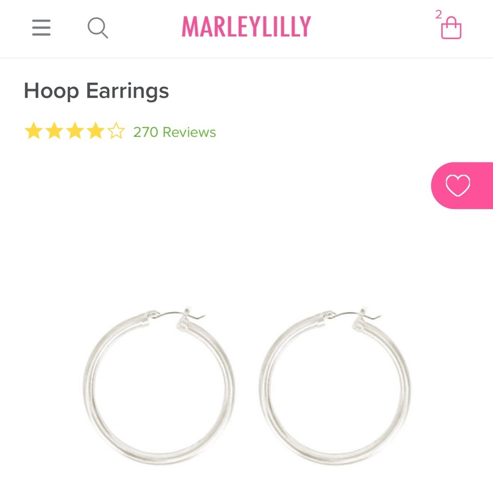 Marleylilly Hoop Earrings